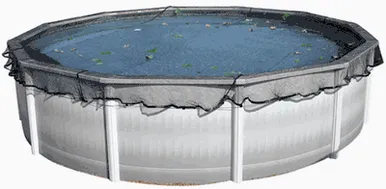 15'x30' Oval Leaf Net Pool Cover