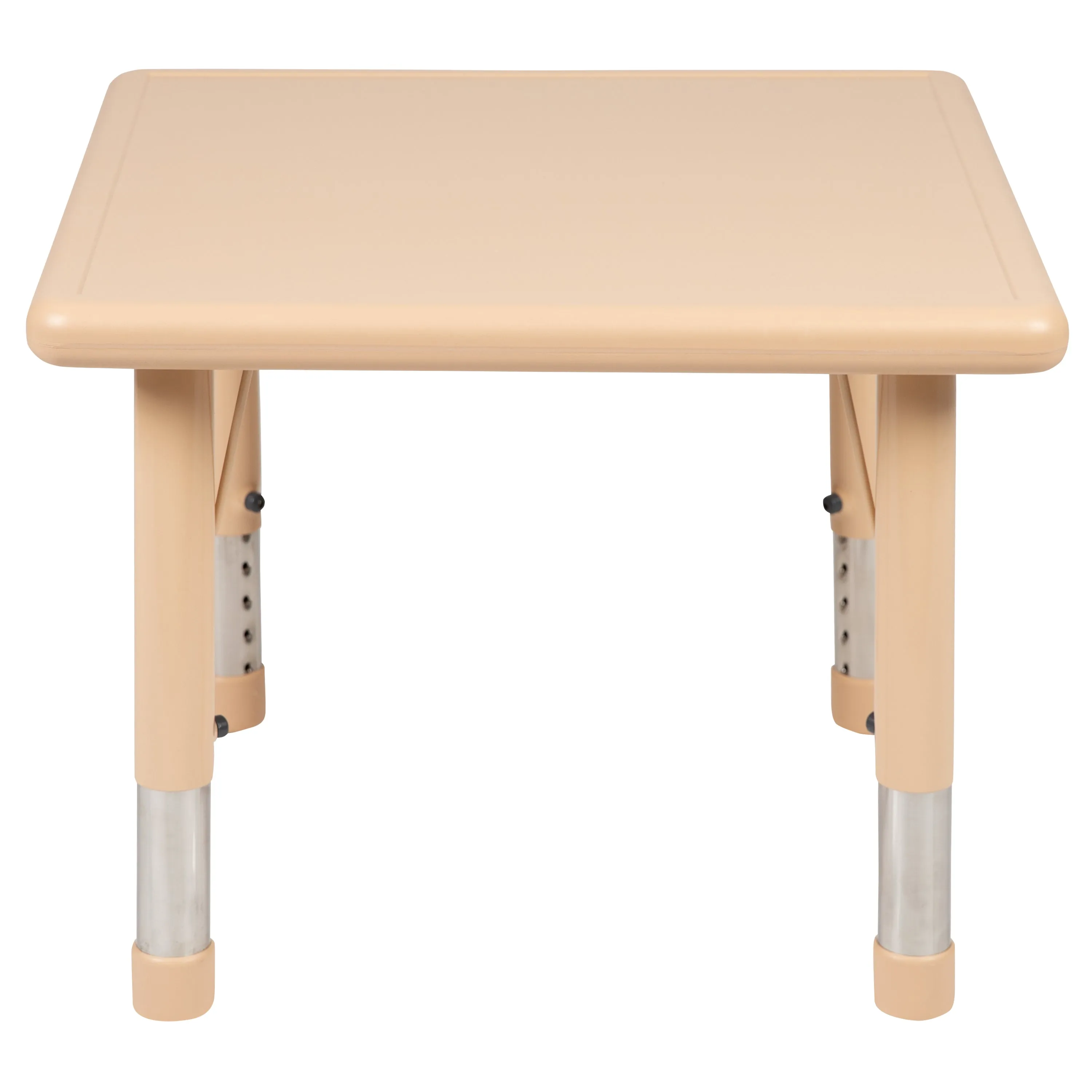 24SQ Plastic Activity Table YU-YCX-002-2-SQR-TBL-NAT-GG