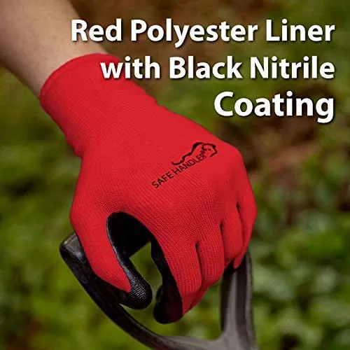 Abrasion Resistant Nitrile Work Gloves (Pack-12) Bison Life