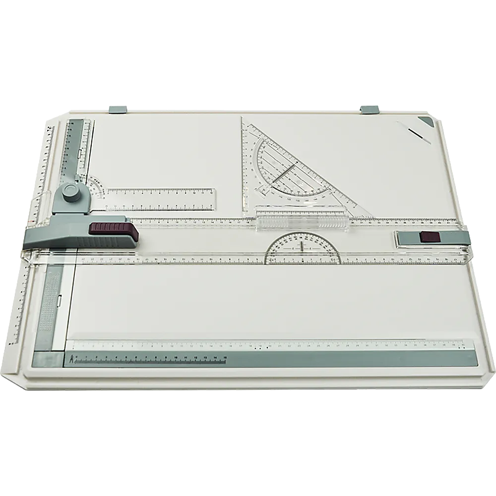 Adjustable A3 Drawing Board with Parallel Motion & Clamps