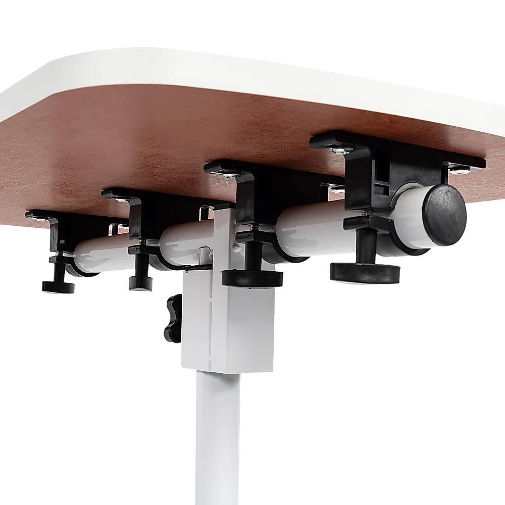 Adjustable Mobile Laptop Desk with Tilt Tabletops