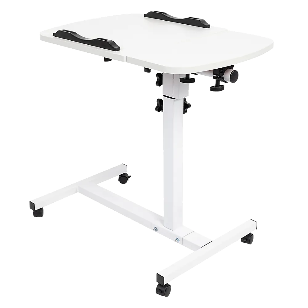 Adjustable Mobile Laptop Desk with Tilt Tabletops