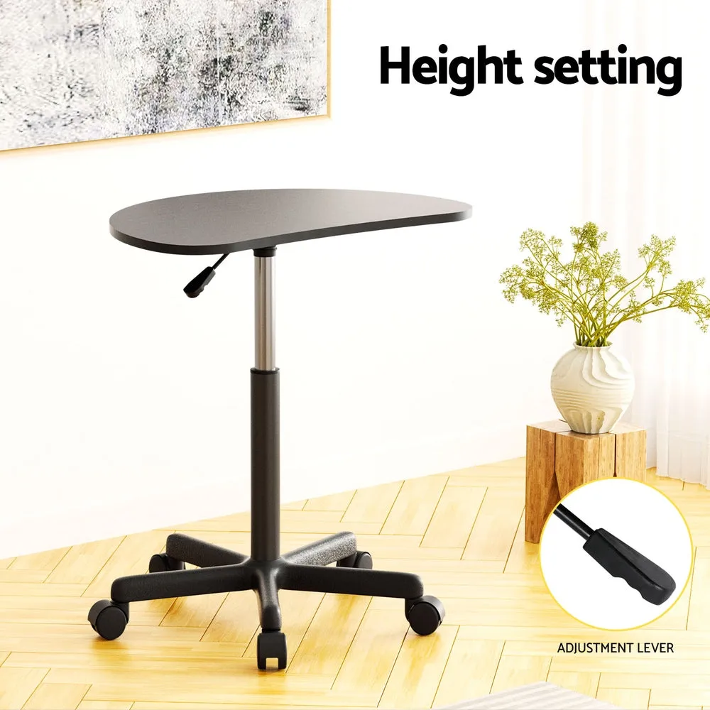 Adjustable Portable Laptop Desk with Wheels, 60CM, Artiss