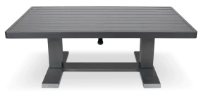 Aveiro Hybrid Adjustable Coffee table in Gunmetal