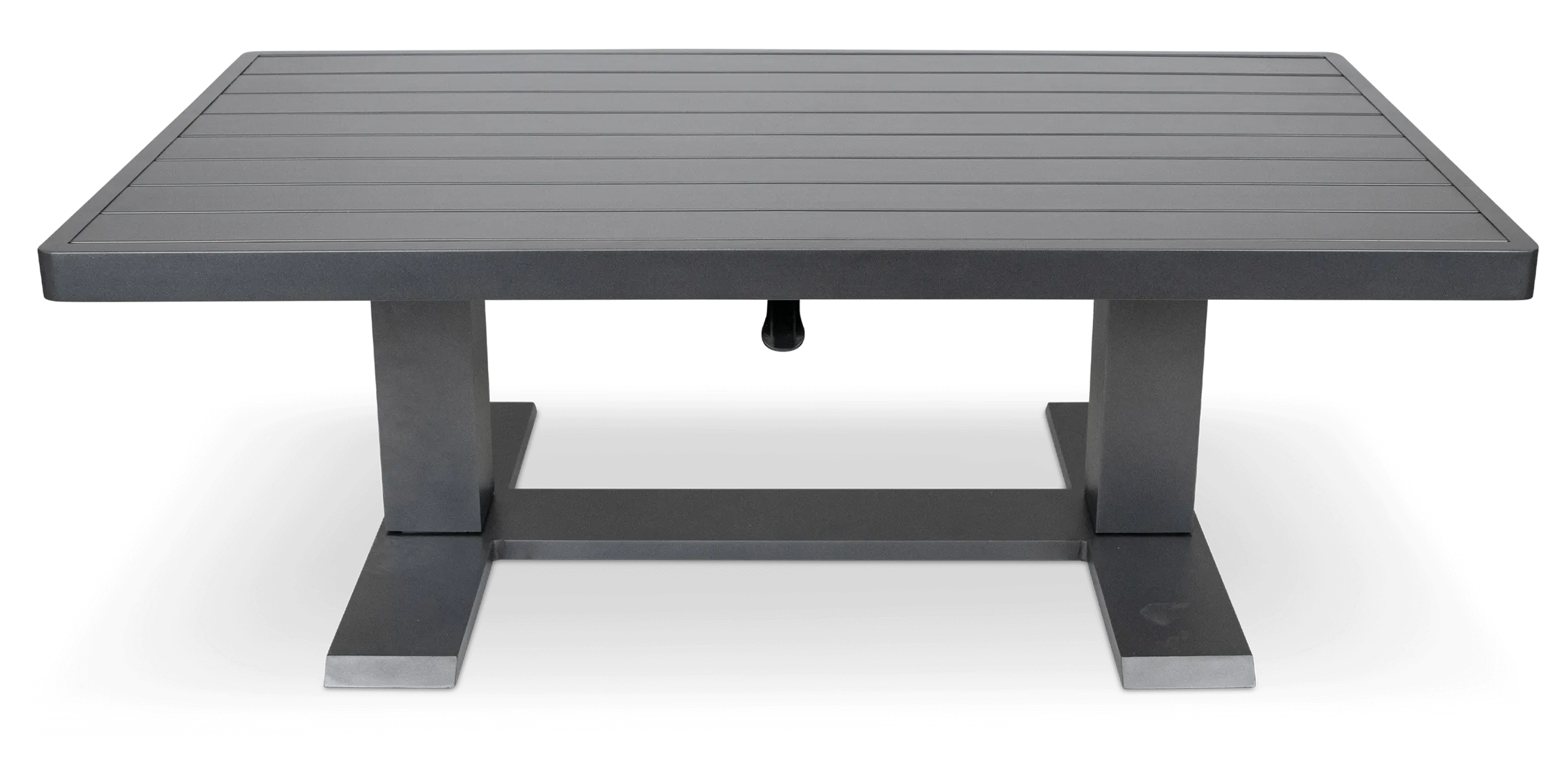 Aveiro Hybrid Adjustable Coffee table in Gunmetal