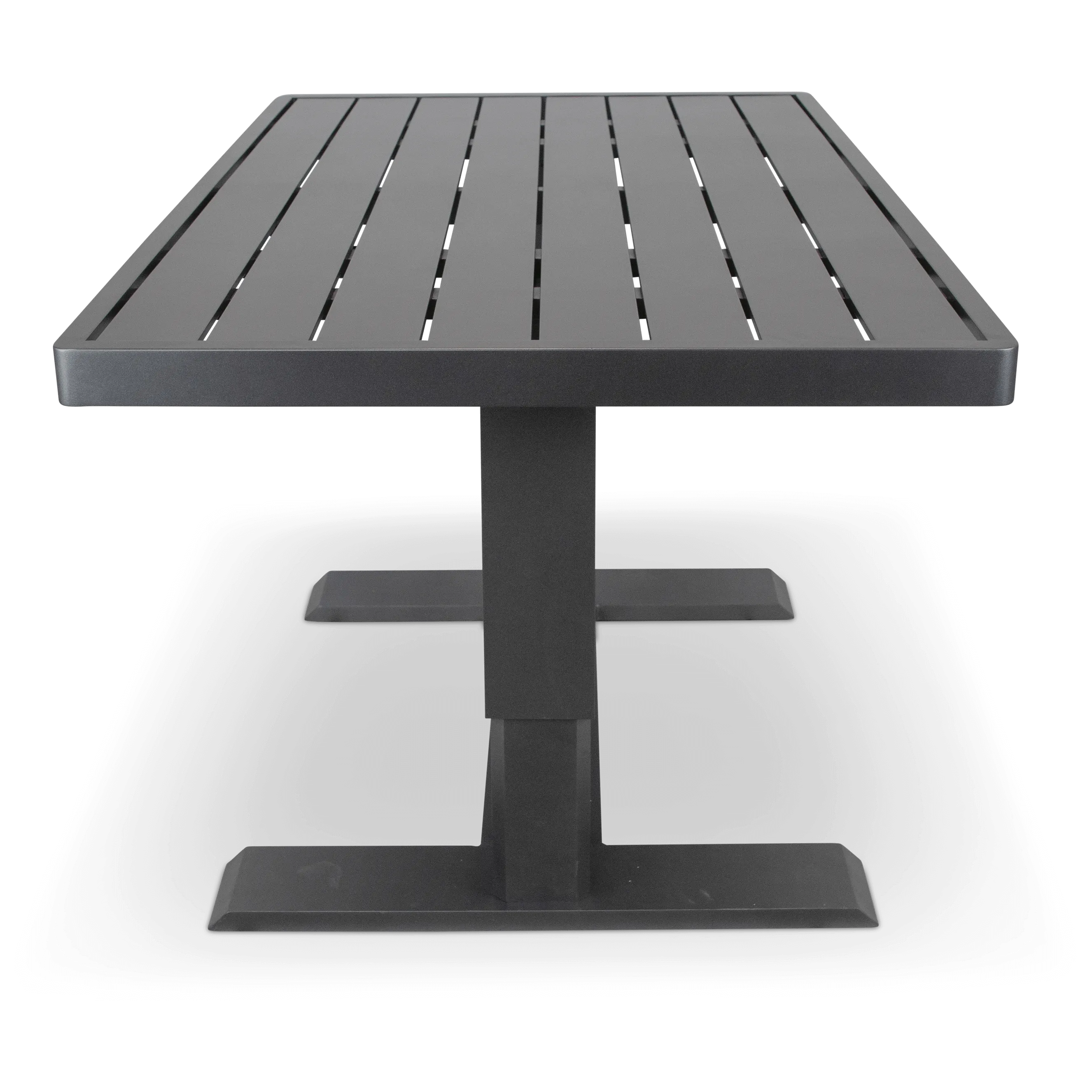 Aveiro Hybrid Adjustable Coffee table in Gunmetal