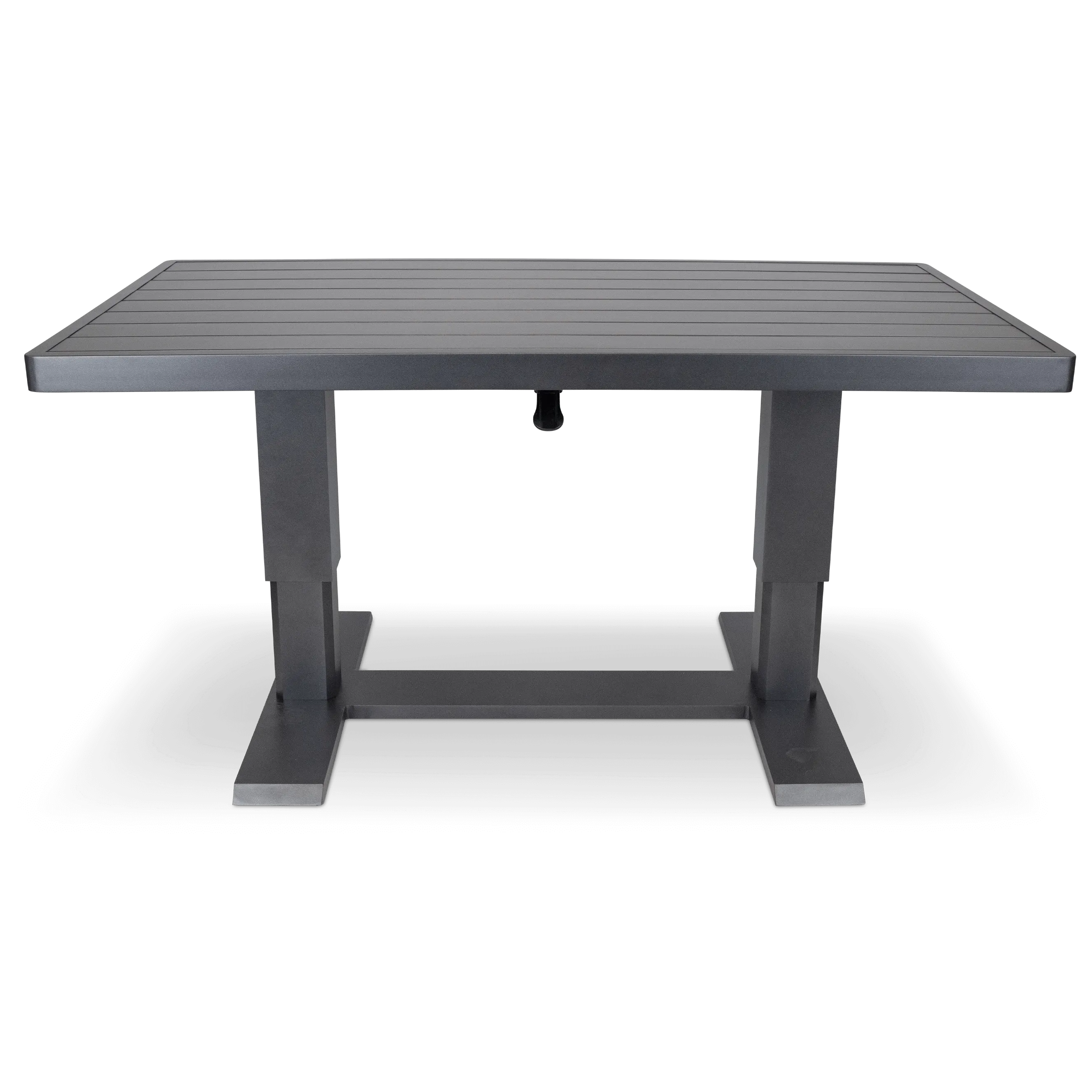 Aveiro Hybrid Adjustable Coffee table in Gunmetal