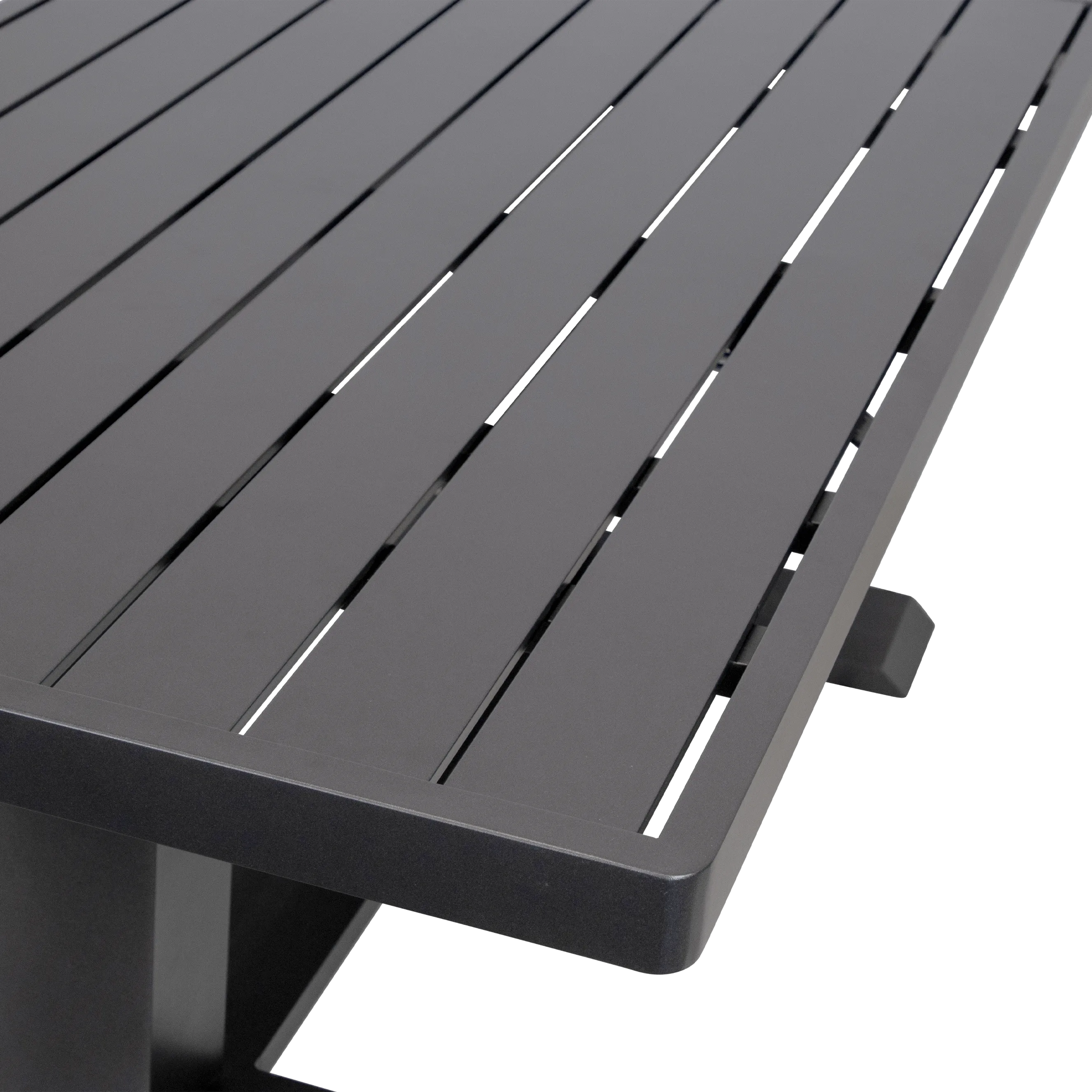 Aveiro Hybrid Adjustable Coffee table in Gunmetal