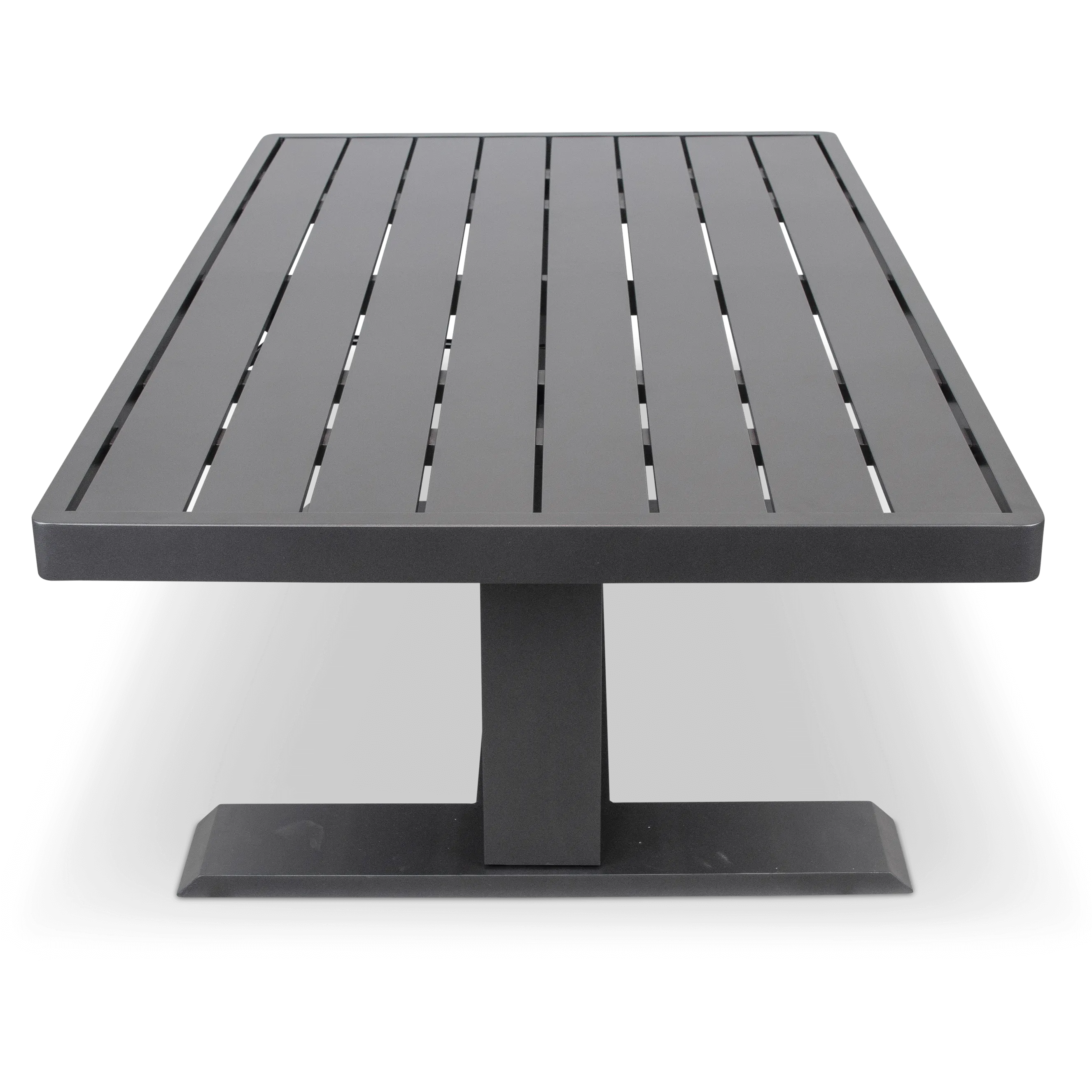 Aveiro Hybrid Adjustable Coffee table in Gunmetal