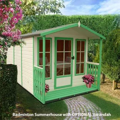 Badminton Shiplap 7ft x 10ft Summerhouse