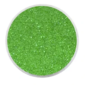 Biodegradable UV Iridescent Green Glitter - Fine Glitter