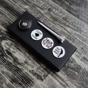 Birdie Talk Golf Marker Gift Set