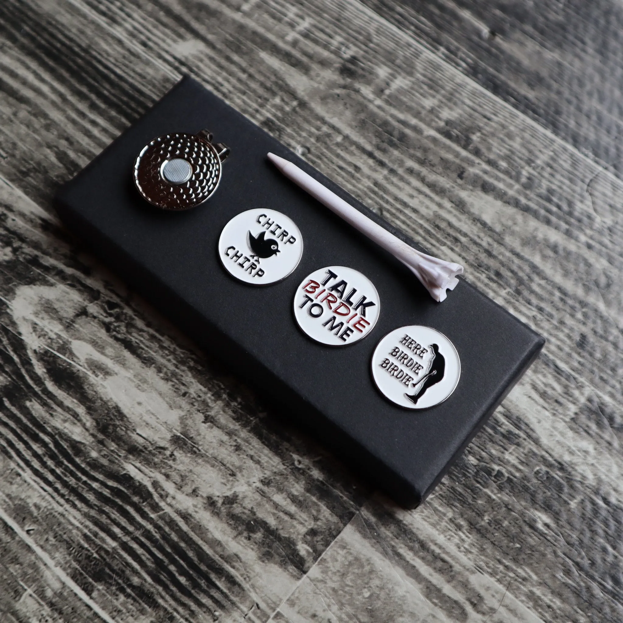 Birdie Talk Golf Marker Gift Set
