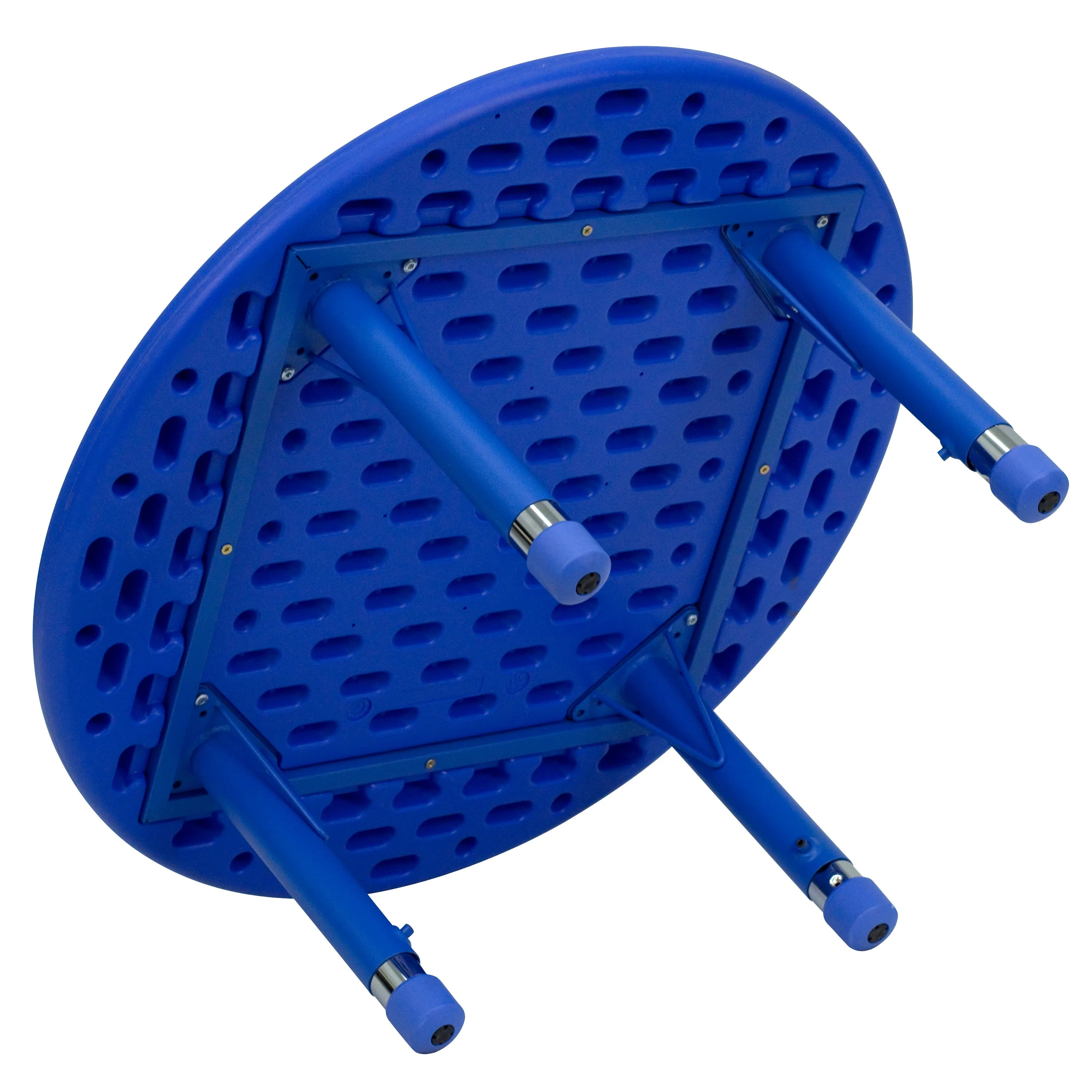 Blue Preschool Activity Table YU-YCX-007-2-ROUND-TBL-BLUE-GG