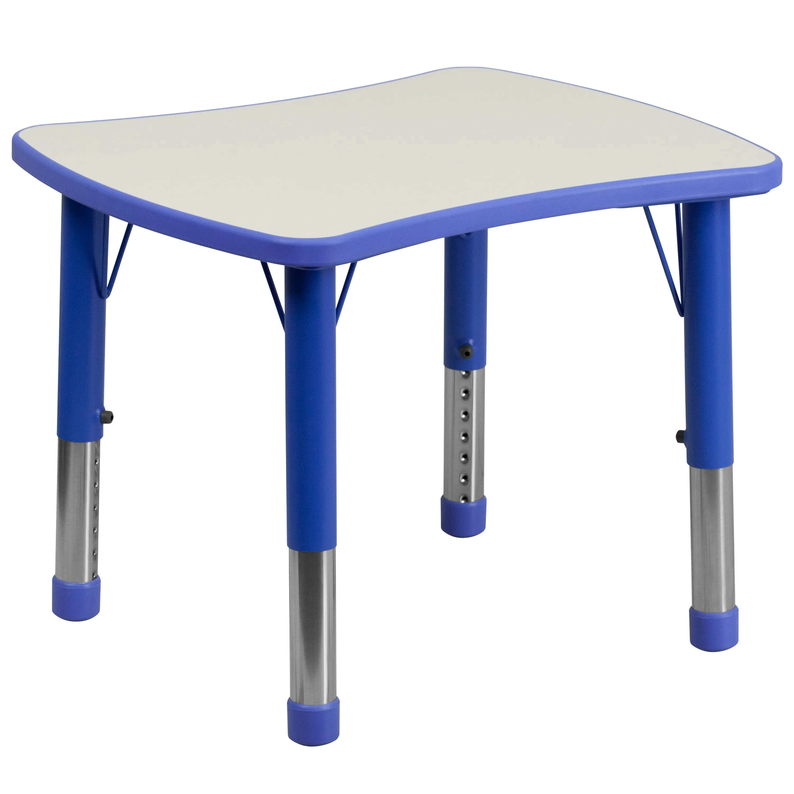 Blue Preschool Activity Table YU-YCY-098-RECT-TBL-BLUE-GG
