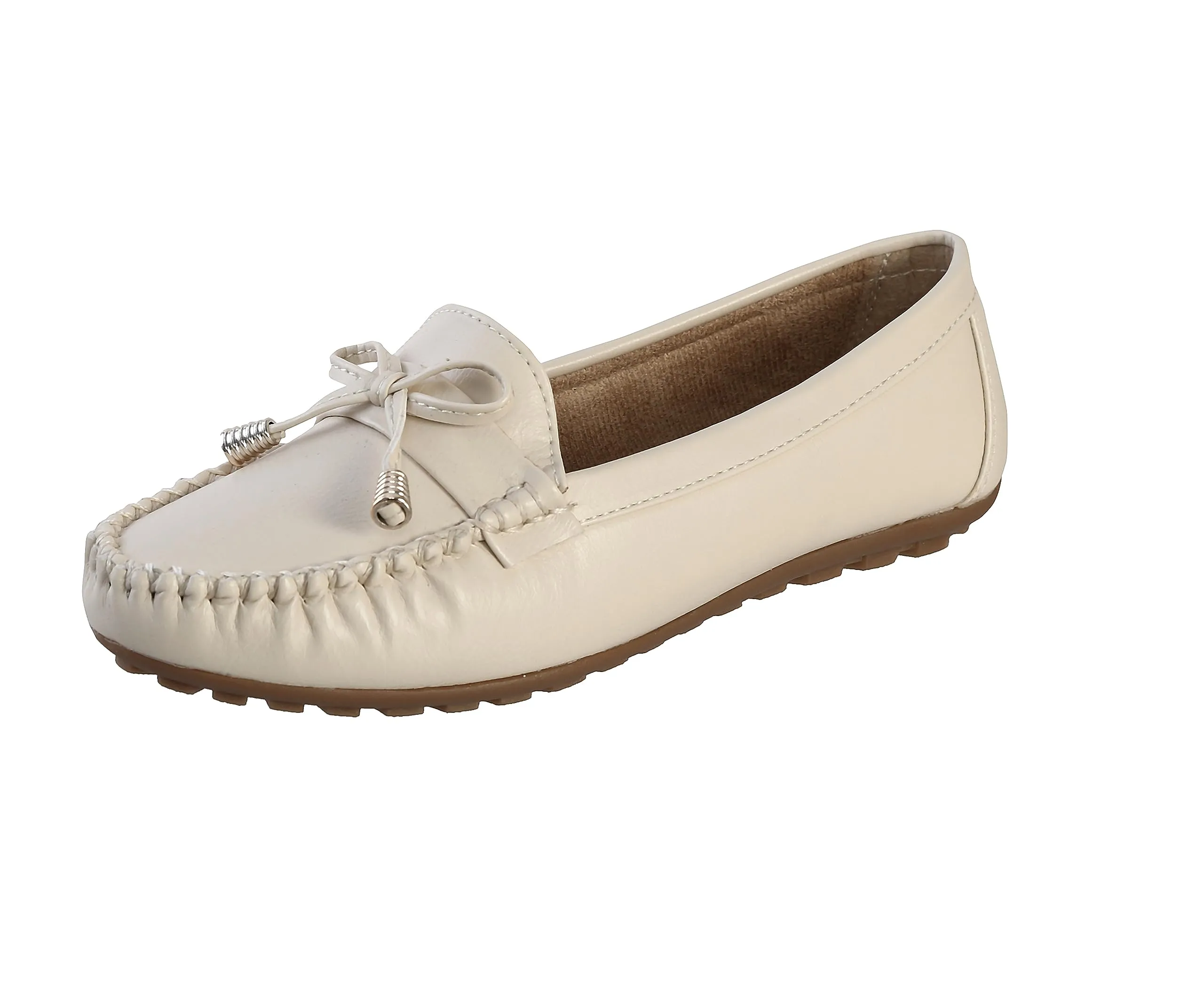CatBird Women Cream Comfortable Loafer 6 UK