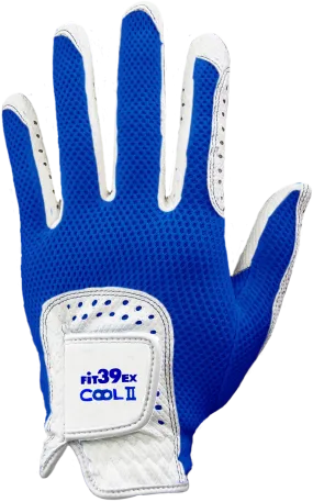Cool II FIT39 Golf Glove - Navy/White