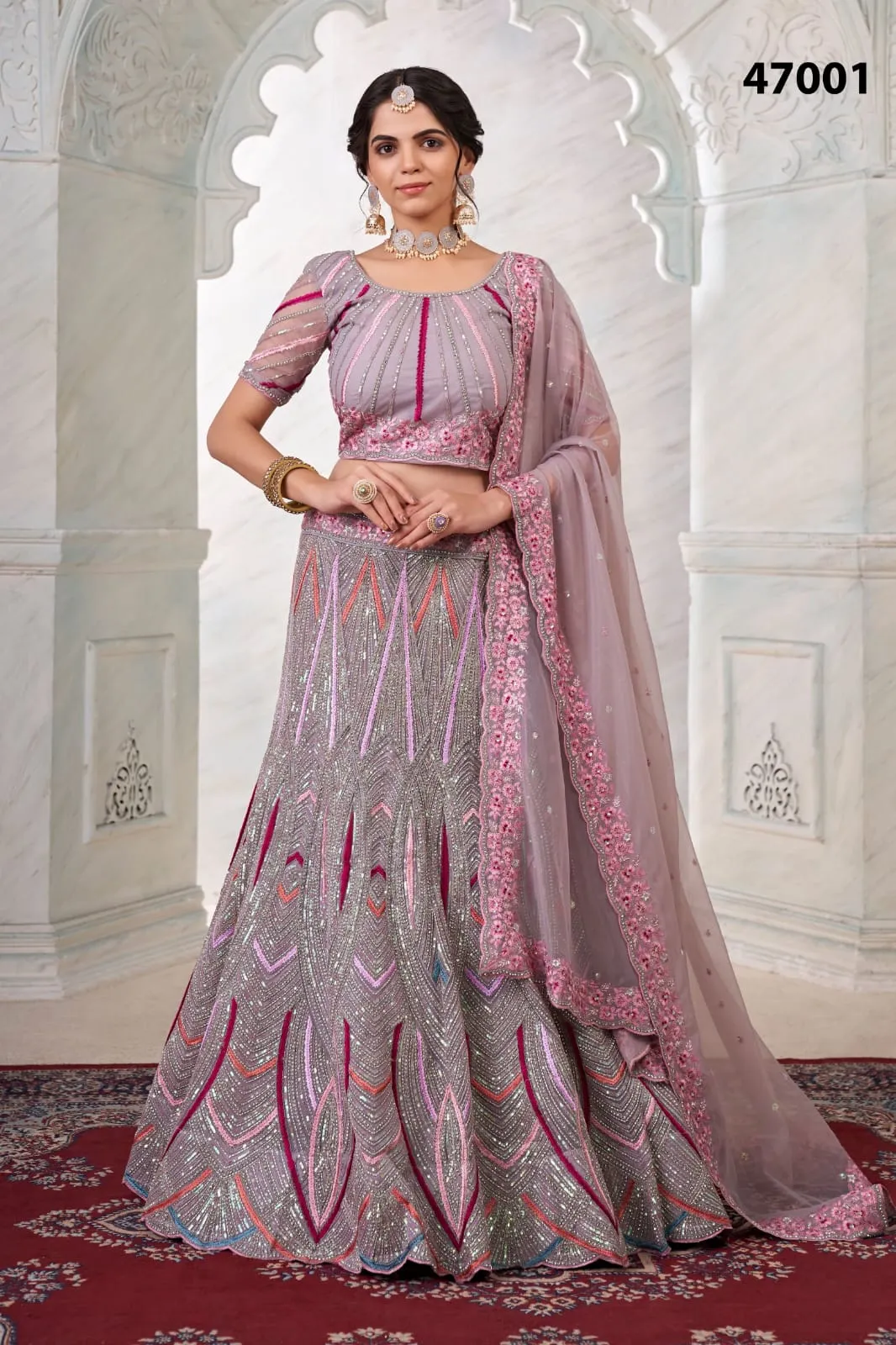 Designer Partywear Lehenga Choli Arya vol 45 dno 47001