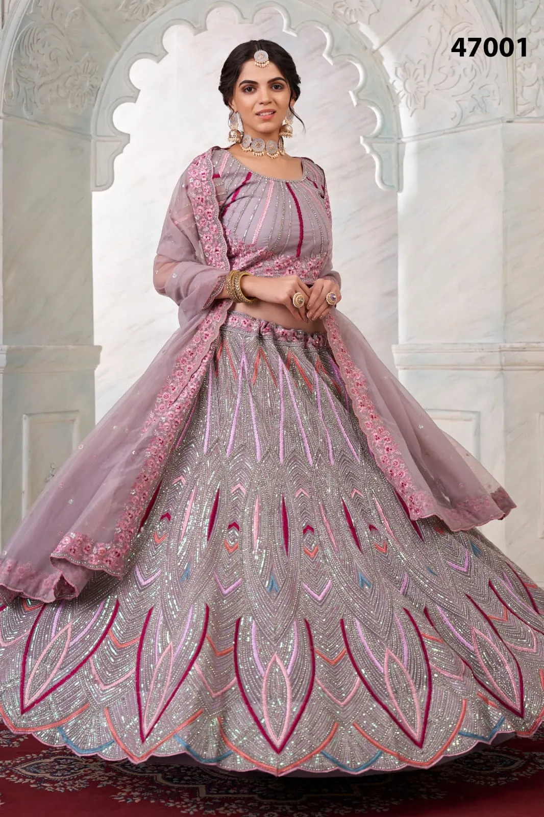Designer Partywear Lehenga Choli Arya vol 45 dno 47001