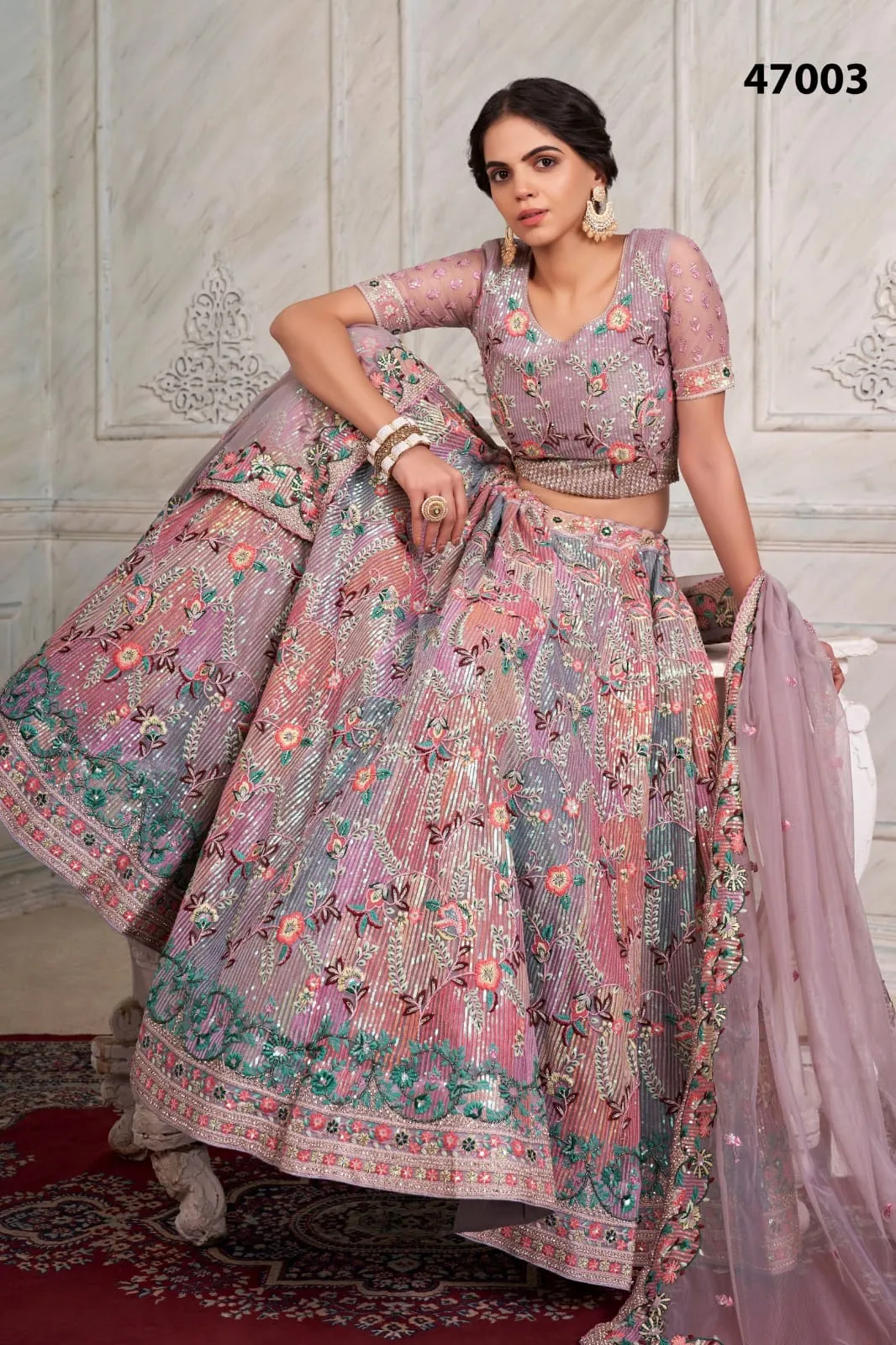 Designer Partywear Lehenga Choli Arya vol 45 dno 47003