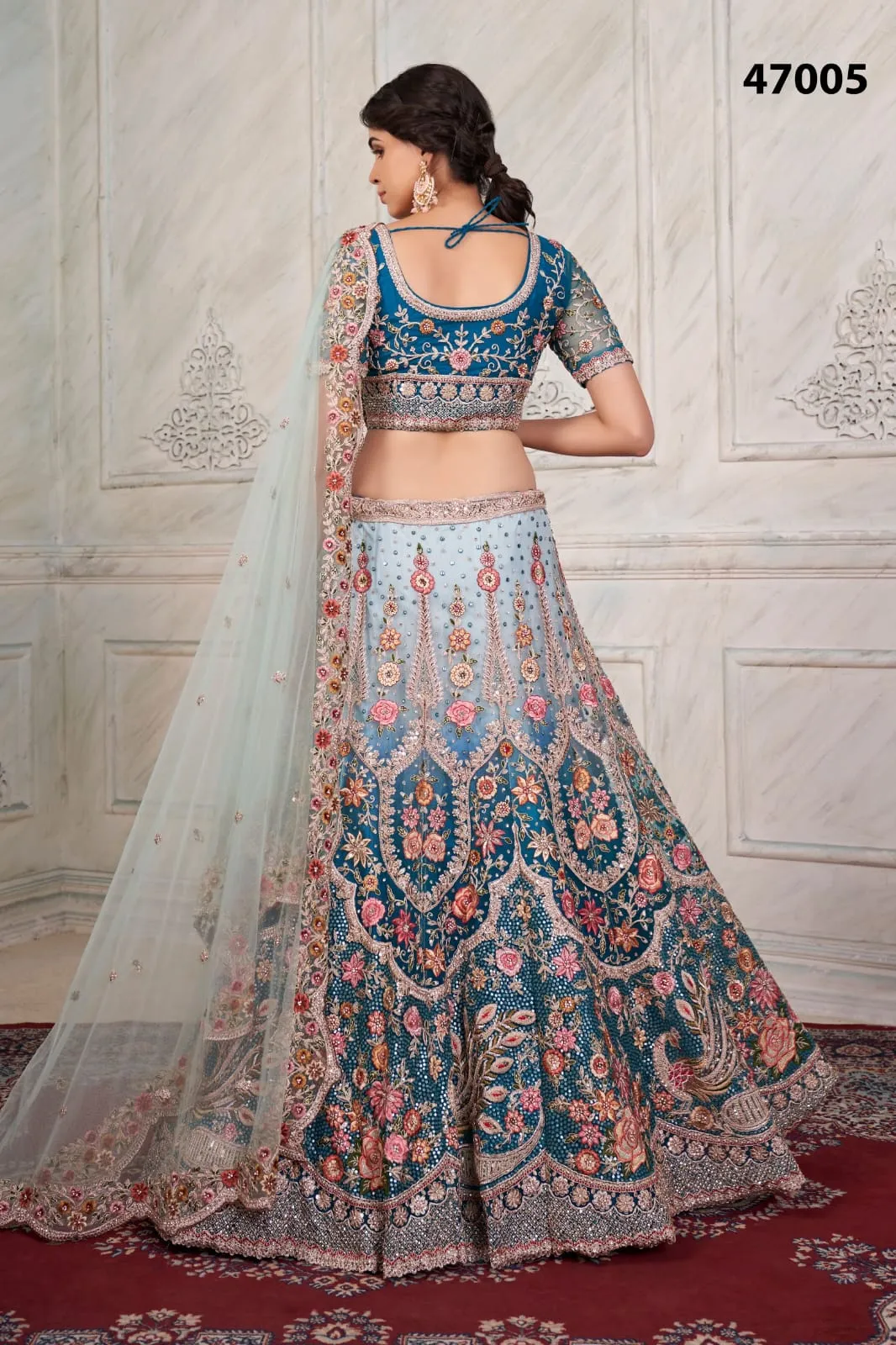 Designer Partywear Lehenga Choli Arya vol 45 dno 47005