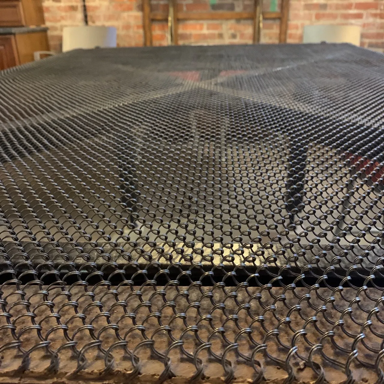 Dining Table, Industrial, Reclaimed Bed Frame, One-of-a-Kind