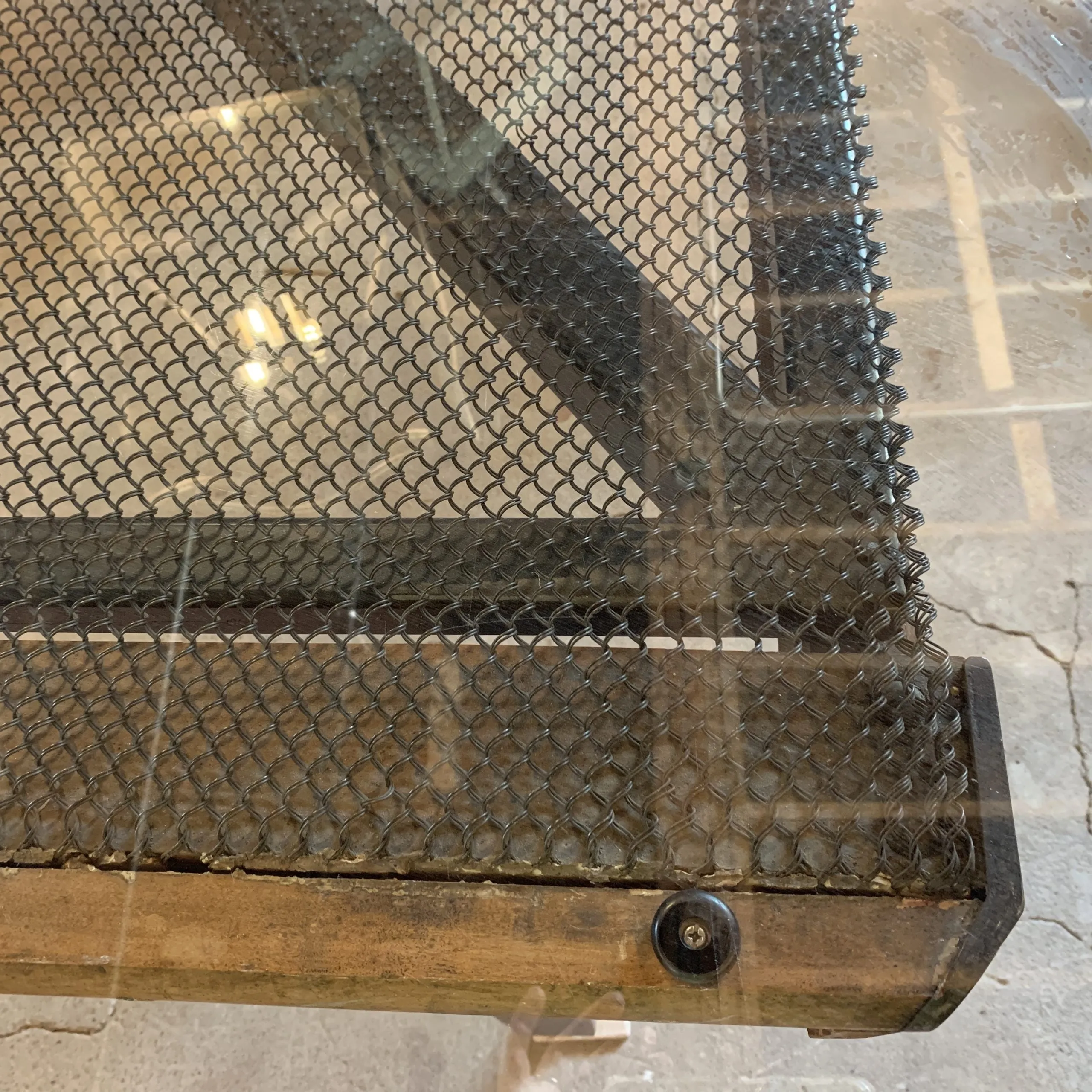 Dining Table, Industrial, Reclaimed Bed Frame, One-of-a-Kind