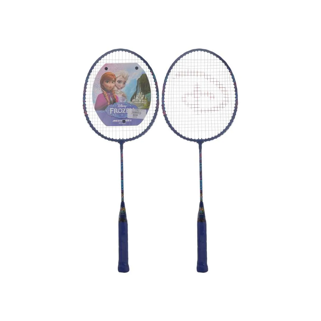 DISNEY FROZEN KIDS BADMINTON RACKETS SET (PAIR) - PURPLE by MESUCA