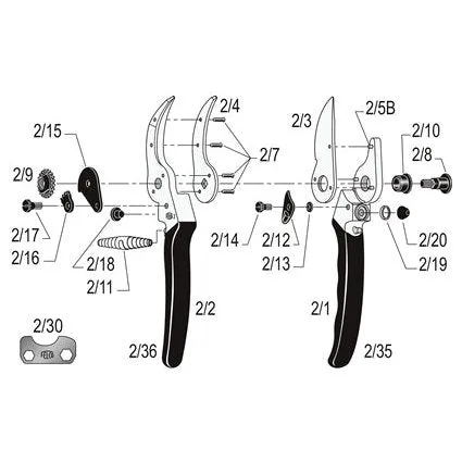 Felco 2 Pruner Classic Model F-2