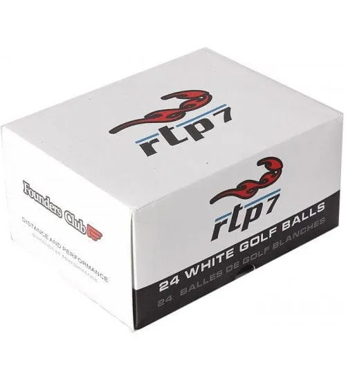 Premium Founders Club RTP7 Golf Balls - Pack of 2 Dozen High-Performance Balls for Superior Accuracy and Distance