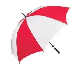 Golf Umbrella with Fibreglass Shaft Red & White