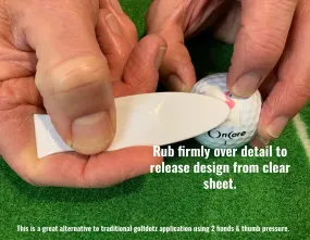 Golfdotz Applicator Tool - Perfect pressure Perfect results.