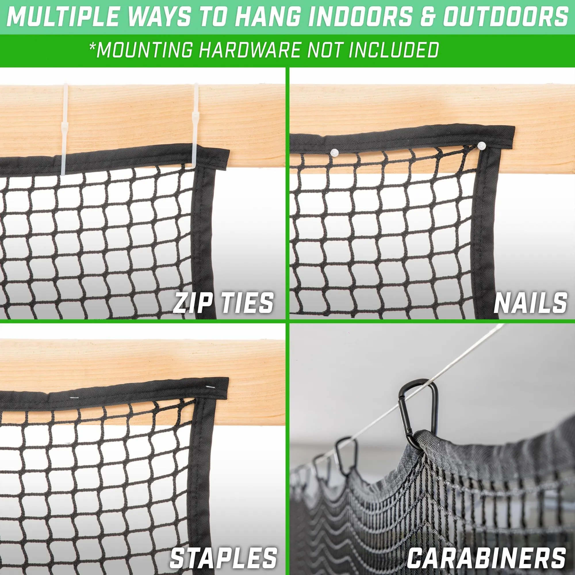 GoSports 20 ft x 10 ft Sports Netting