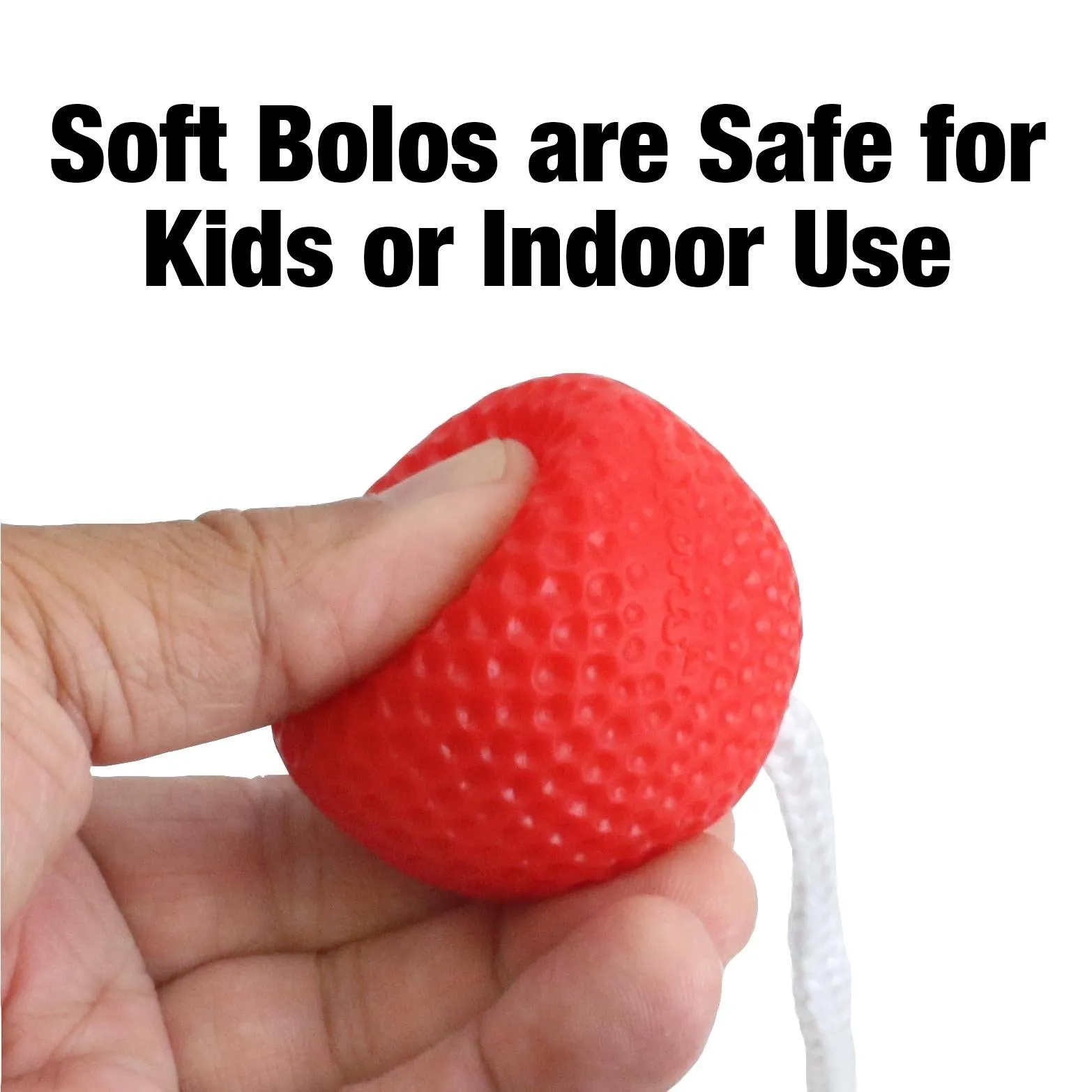 GoSports Soft Rubber Replacement Bolos Ladder Toss