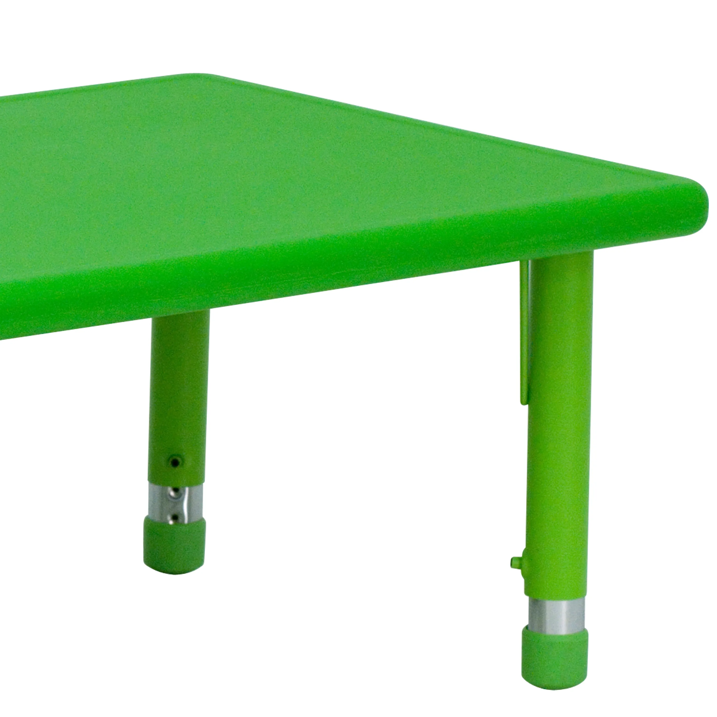 Green Preschool Activity Table YU-YCX-001-2-RECT-TBL-GREEN-GG
