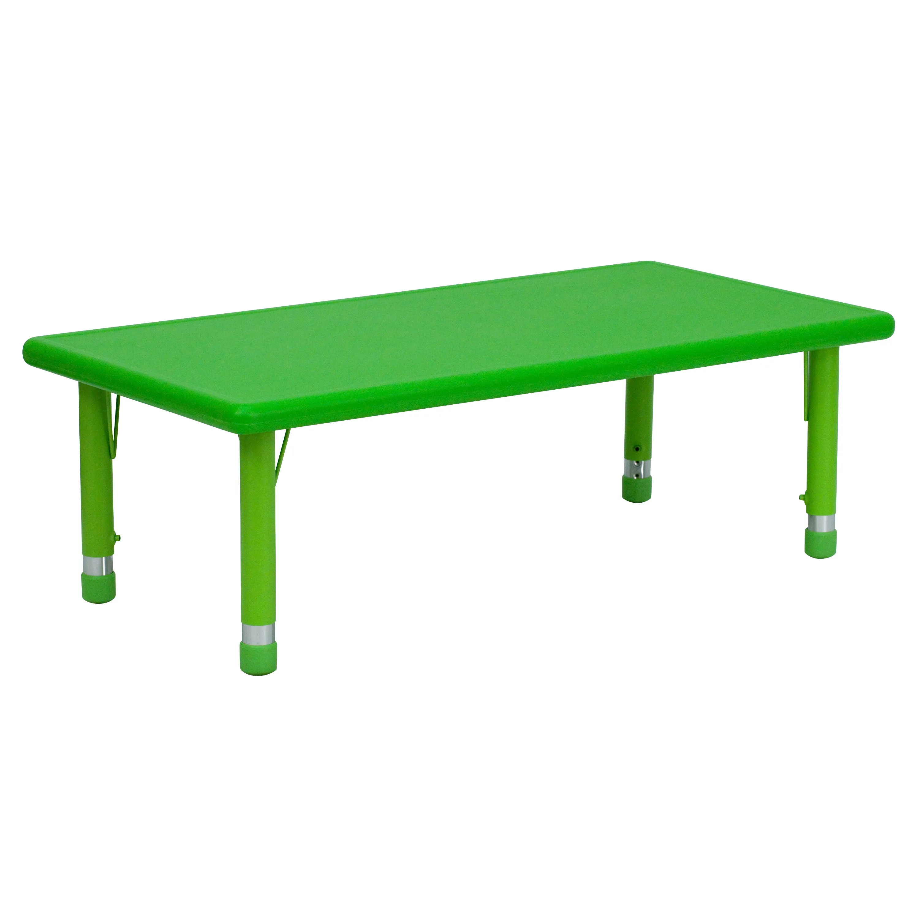 Green Preschool Activity Table YU-YCX-001-2-RECT-TBL-GREEN-GG