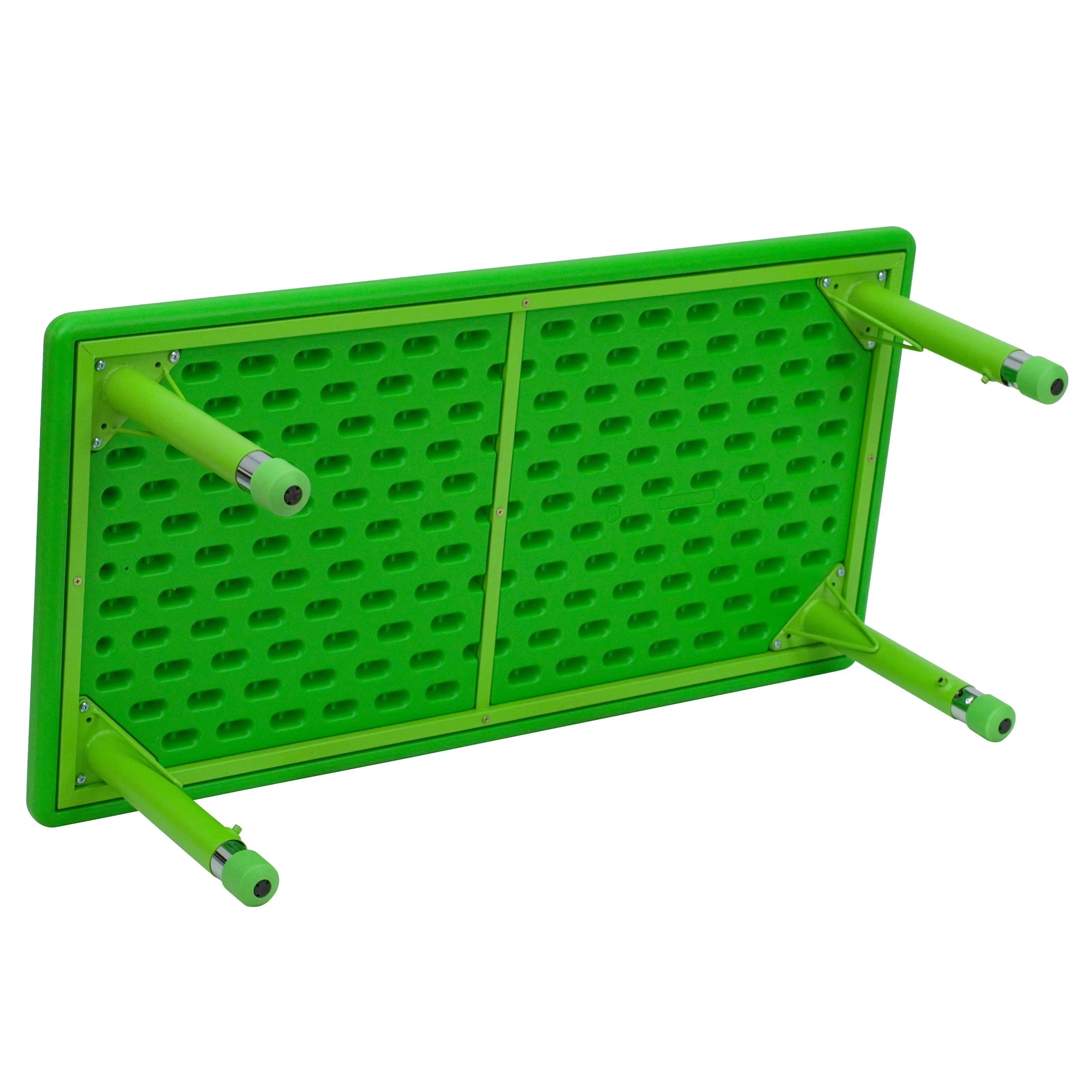 Green Preschool Activity Table YU-YCX-001-2-RECT-TBL-GREEN-GG