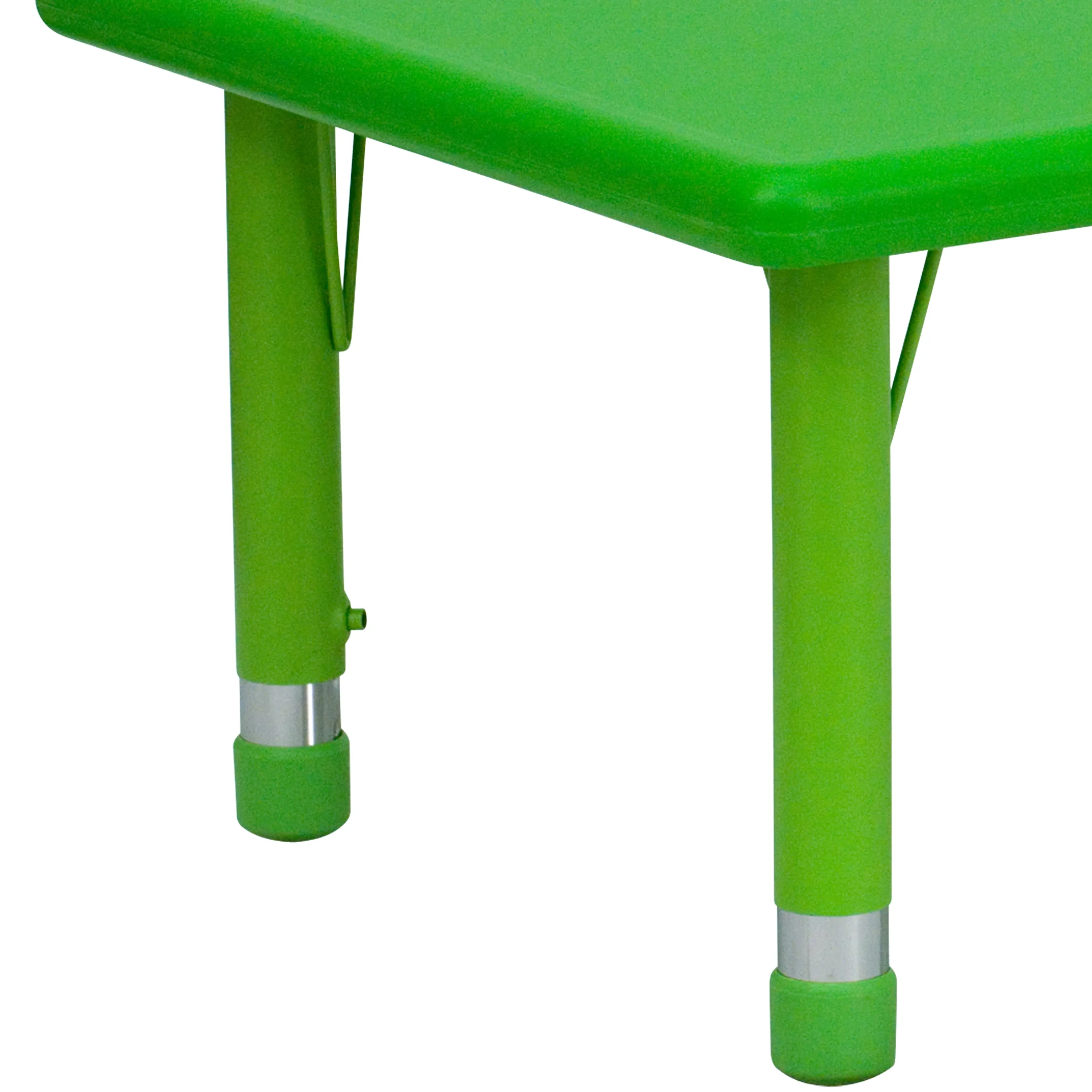 Green Preschool Activity Table YU-YCX-001-2-RECT-TBL-GREEN-GG