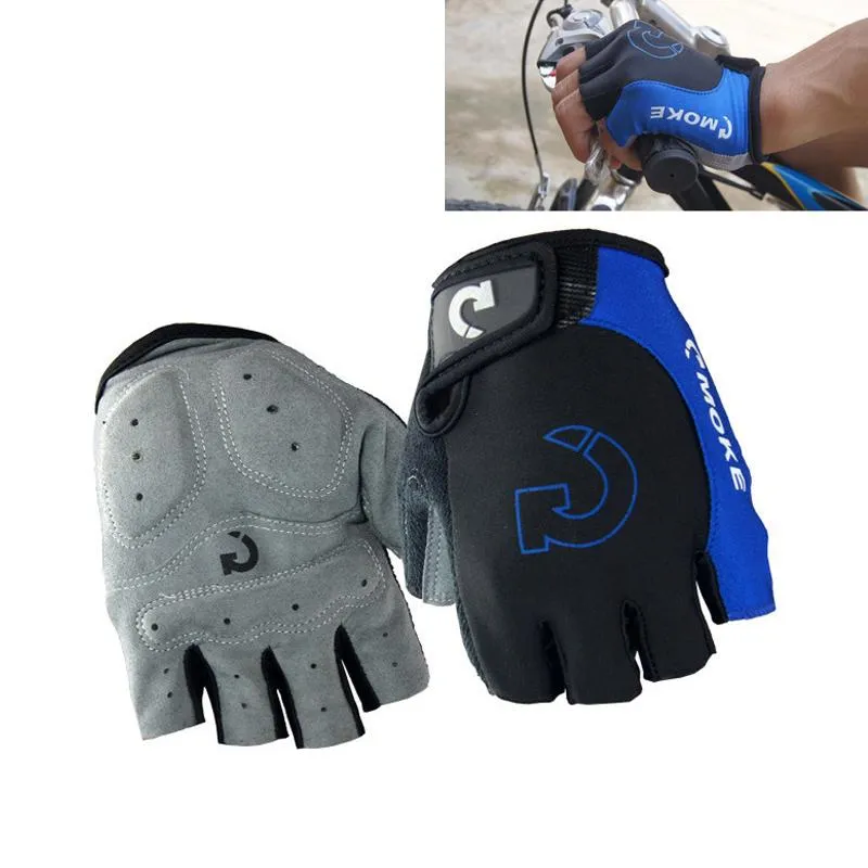 Half Finger Anti Slip Gel Pad Gloves