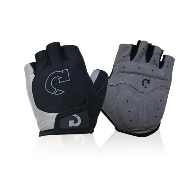 Half Finger Anti Slip Gel Pad Gloves