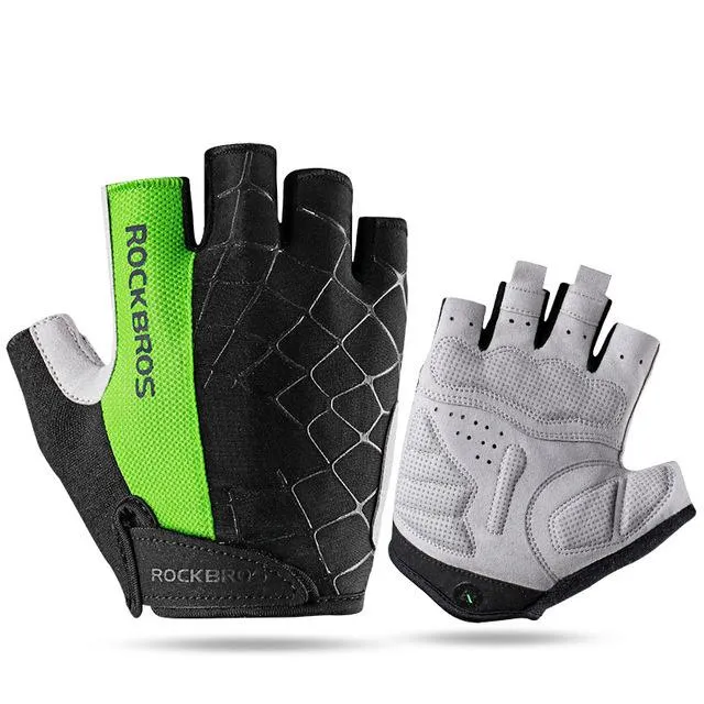 Half Finger Gloves Shockproof Breathable MTB