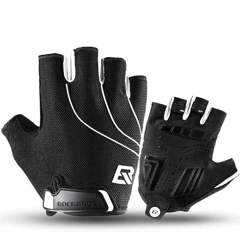 Half Finger Gloves Shockproof Breathable MTB