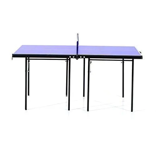 HOMCOM Folding Mini Compact Table Tennis Top Ping Pong Table Set
