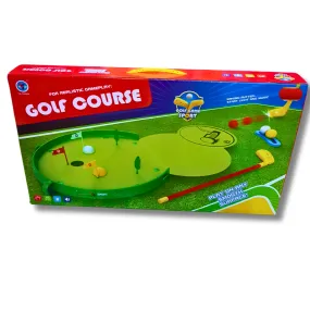 Kids Mini Golf Course Playset with Lights and Music | Realistic Indoor Golf Game for All Ages