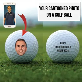 Mug Shot Golf Balls