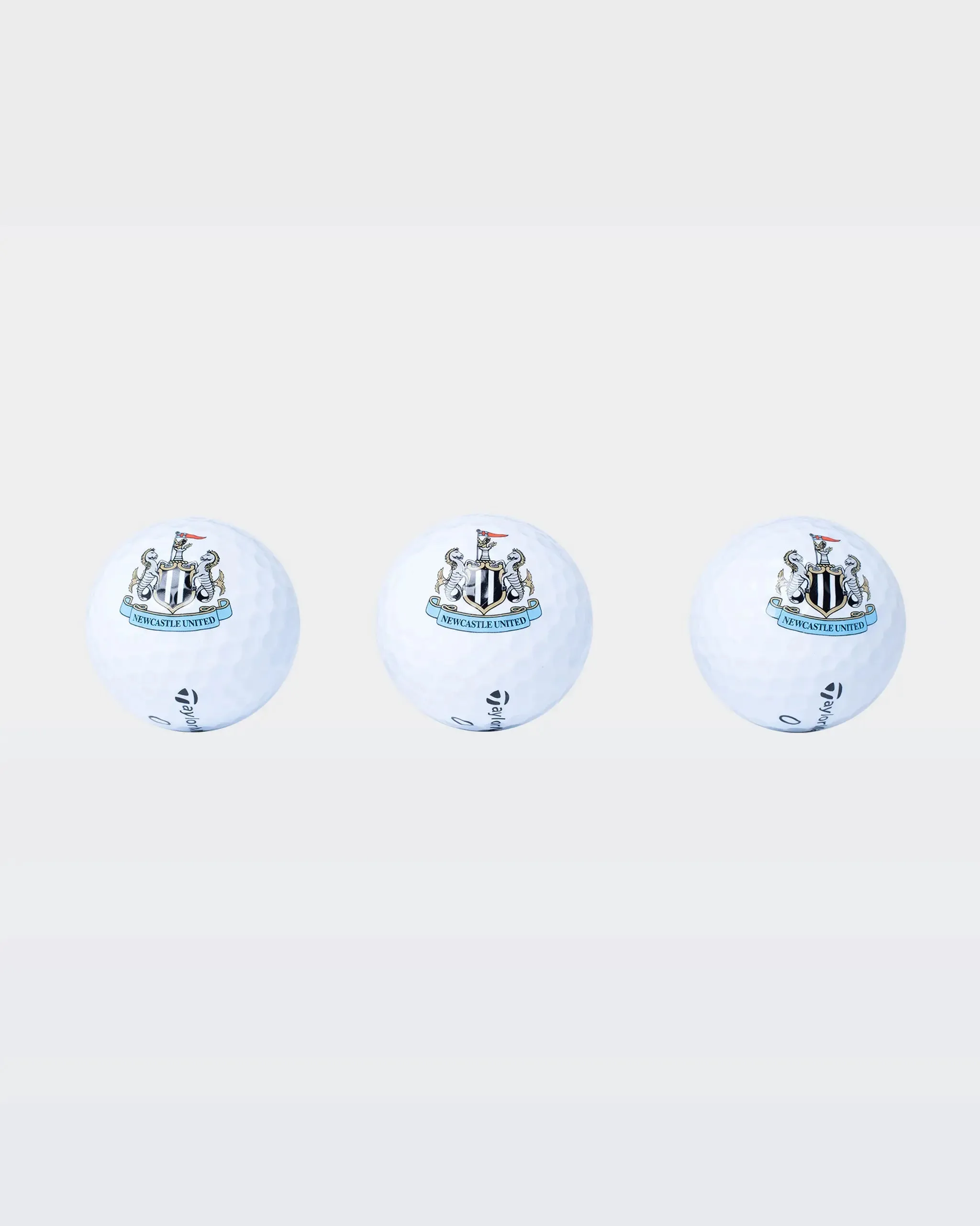 Newcastle United TaylorMade 3 x Golf Balls