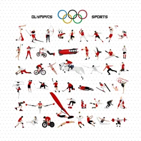 Olympic Sports Cutout Pack