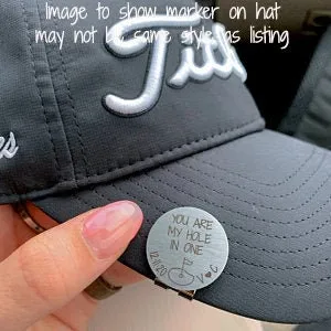 Personalized Golf Ball Marker Golfer Gift for Grandpa
