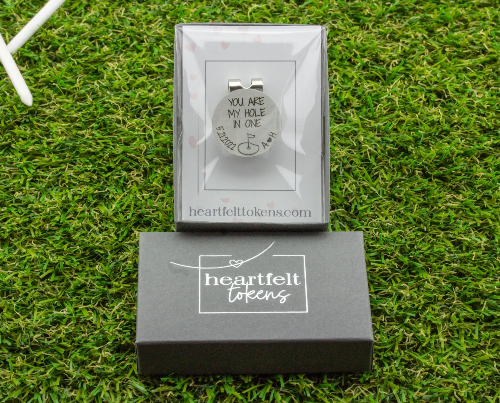 Personalized Golf Ball Marker Golfer Gift for Grandpa