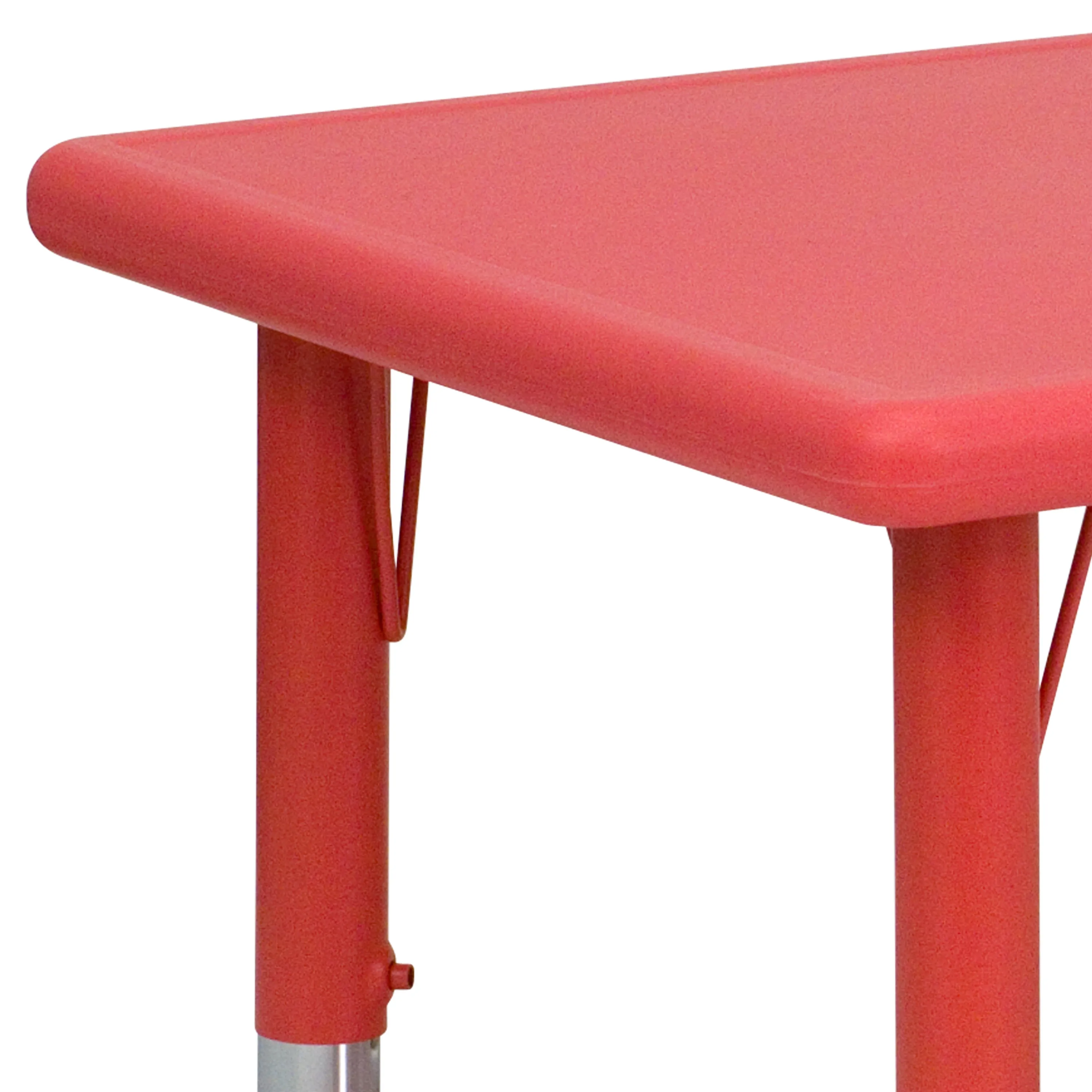 Red Preschool Activity Table YU-YCX-001-2-RECT-TBL-RED-GG